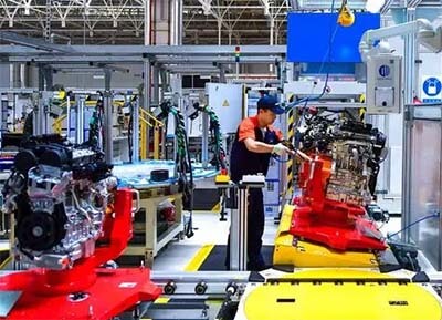 Automotive engine production